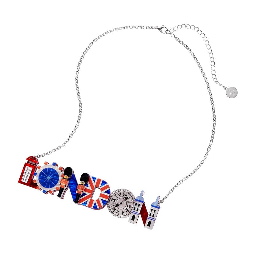 London Town Necklace  -  Erstwilder  -  Quirky Resin and Enamel Accessories