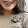 Puddles the Platypus Brooch