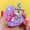 Shirley the Sweetest Mouse Brooch