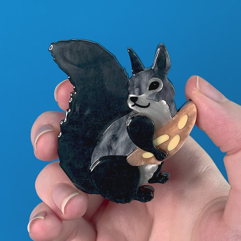 Squirrel brooch store