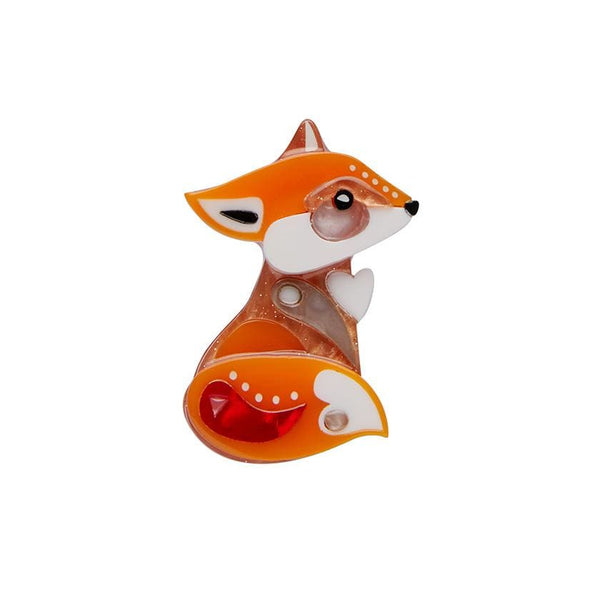 Footloose – Fox Mini The Brooch Erstwilder