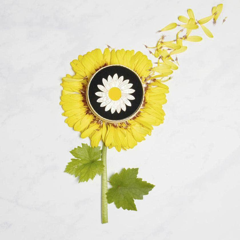 Erstwilder She Loves Me Daisy Brooch BH6795-8060