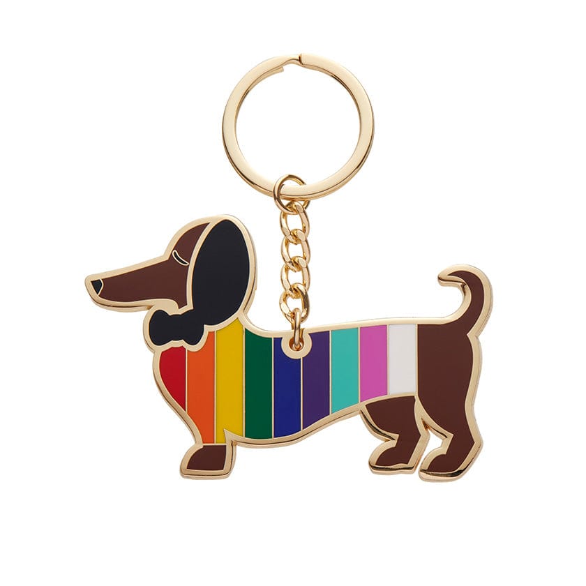 Happy Dog Keychain – Crush